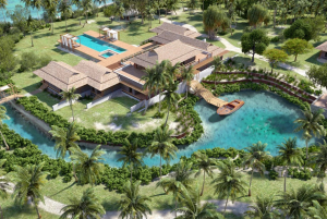 Propriété Grand Luxe à Vendre Tahiti Bora Bora avec Vue Mer Époustouflante