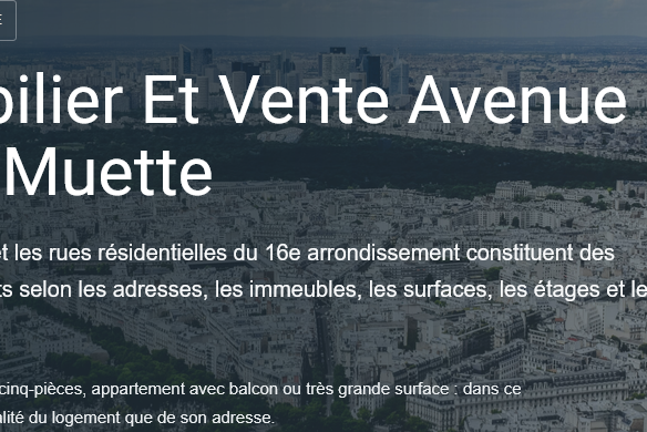 Prix immobilier avenue foch et à la muette  prix au m² appartements écarts selon les adresses estimation et conseils pour vendre son bien Propriétés clovis
