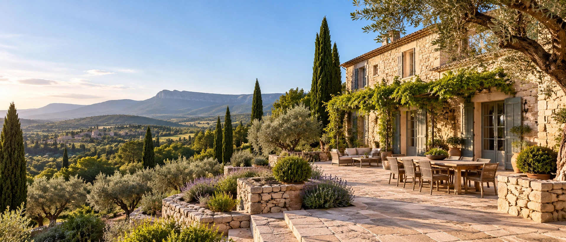 Bastides et mas provençaux