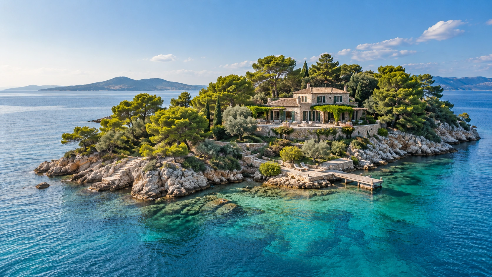 Îles privées et grands domaines