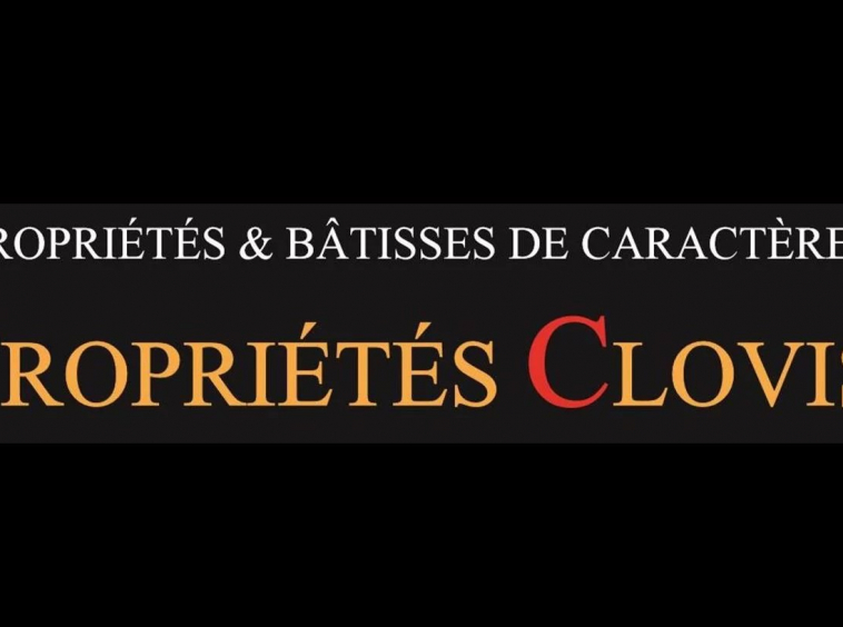 Propriétés Clovis – Vente de Propriétés de Luxe Logo de Propriétés Clovis, expert en vente de propriétés de luxe en France et à l'international.